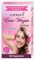 Cackle's Ever Virgin Capsule for Women, Pack of 60 no.s