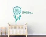 Decol O Decal Dream Catcher with Positive Quotes