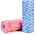 Aloud Creations Non Woven Kitchen Towels, 80 Pulls (Pack Of 2)