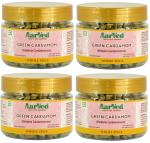 AarVed Premium Quality Green Cardamom - 400 Grams, Combo Pack of 4 x 100 grams (Elaichi Whole)