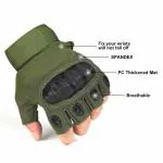 Half Finger Tactical Gloves Military Army Shooting Hunting Climbing Cycling Gym & Fitness Gloves