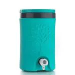 UNICEPT Cool Star Plastic Insulated Water JUG 5000 ml (Pack of 1, Green, Plastic)