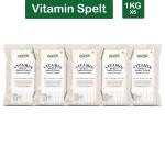 Goshudh Vitamin Spelt Wheat Atta 5 kg (1Kg X 5 Pack)