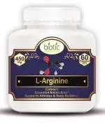 Biotic L-Arginine/L Arginine Capsules 450 mg for Muscle - 60 Veg Capsules