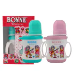 Babyme 2 In 1 Sippy Cup With Soft Silicon Nipple for Baby, BPA Free, Non-Toxic