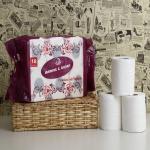 JASMINE & GLORY | 18 Roll Pack |High Absorbent | Virgin Paper |Pure White Paper | 150 Pull | 2 Ply | 65 Gram | 17 Gsm | 10x20 cm |