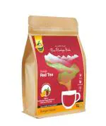 PRIDE OF HIMALAYA Orange Tea, Hibiscus with Lemon Grass & Stevia Leaf, Hibiscus Orange Red Tea for Weight Loss, 50g