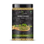 ManHar Organics Dried Mixed Herbs Seasoning Jar : 400gm (Mix of oregano, basil, thyme, rosemary, parsley, chilli flakes, garlic powder)