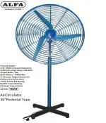 Alfa Air Circulator 36 pedestal Type Fan