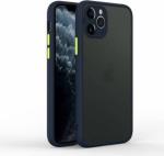 Mcase Blue Plastic Back Cover For Apple Iphone 12 Pro (Model - Smoke Case - 24136)