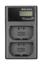 LRSA Charger DPUC 014S (LCD MU) LP-E6 for LPE6 Battery