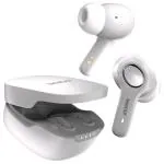beatXP XPods Pulse Bluetooth True Wireless in-Ear Ear Buds with 40H Playtime, Dual Mic AI ENC, Low Latency for Gaming Mode, Type C Earphone with 10mm Drivers, IPX5 Water Resistance (White)