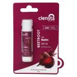Clensta Beetroot Lip Balm With Hyaluronic Acid Spf 30 With Beetroot & Hyaluronic Acid For Moisture, Hydrates & Lightens Dark Lips For Women & Men 4.5gm