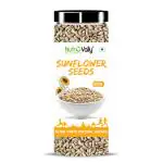 Nutrovally Unroasted Sunflower Seeds | Rich With Iron & Vitamin-E | Immune Booster Healthy Seeds For Eating 200gm