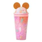 SAMVARDHAN Ice-Cream Oreo Design Sipper Bottle with Straw for Girls- 450 ml (Pack of 1, Acrylic)