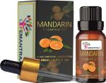 Lifemantraa Pure and Natural Mandarin Essential Oil for Skin, Hair, Anxiety, Diffuser, Aroma with Glass Dropper - 30ml