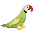 GOLDENHUB TOYS Green Plush Soft Stuffed King Parrot Bird Toy for Kids Girls and Boys -40 CM