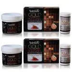 Nutriglow Gold Kesar Bleach Cream, Covers Up Unwanted Hair, All Skin Types 43gm Each (Pack of 2)