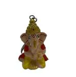 Fine Blessings Sitting Ganesha Keychain
