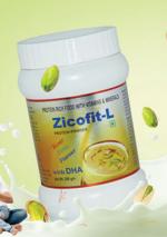 TEAMEX Zicofit-L Milk and Soya Protein Powder