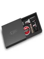 Beardo Gift Box 5-in-1 | Activated Charcoal Facewash 100ml | Godfather Beard oil 30ml | Beardo Beard & Mustache Wax - Extra Strong 50g | Mustache Growth Roll on 8ml | Whisky Smoke Perfume EDP 8ml