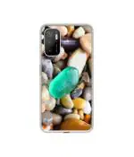 Casotec Sea Stones Design Printed Silicon Soft TPU Back Case Cover for Mi Poco M3 Pro 5G