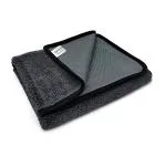 SOFTSPUN Microfiber Cloth for Car - 800 GSM, 54x60 cms, 1 Pcs, Grey Twisted Loop Super Absorbent Towel - Edgeless Design with Plush Pile and Lint Free Cloth for Drying and Detailing.