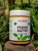OveeGlobal All Natural High Protein Sugar Free Natural Crunchy Peanut Butter 1kg