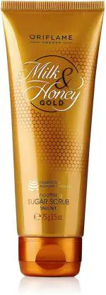 SMART BEAUTY Oriflame Sweden Milk & Honey Gold Smoothing Sugar Scrub (200 g)