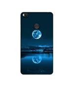 Casotec Moon Pattern Print Design Printed Silicon Soft TPU Back Case Cover for Xiaomi Mi Max 2