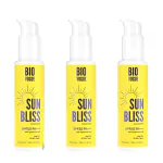 Biovogue Skinscience SunBliss Sunscreen SPF 50 PA+++|for All Skin| UV + Blue Light Protection| Lightweight | No White Cast I Quick Absorbing | 100ml(Pack of -3)