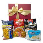 The Gift Tree Wafer Cookies, Peanut, Paprika Pumpkins and Popcorn Gift Hamper (Pack of 6)