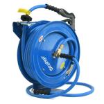 Zephyr Auto-Retractable Water Hose Reel - Blue - 13MMX15 MTR - Heavy Duty