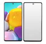 HOBBYTRONICS Anti Glare Matte Finish Tempered Glass Screen Protector For Poco F4 5G (Matte Black)