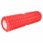Strauss Grid Foam & Deep Tissue Foam Roller For Deep Tissue Massage|Foam Roller for Exercise, Fitness, Back Pain, Deep Tissue Massage, and Physiotherapy, 33 to 45 cm, (Multicolor)