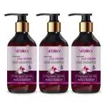 Red onion Shampoo for Hair Growth , Anti-Hair fall and anti-dandruff 300 ml PACK OF 3