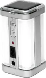 iDOLESHOP Electric & Solar Rechargeable with 4 tube light 80 Watts Emergency Light