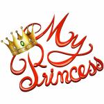 Wallzone Multicolor Pvc, Vinyl My Princess Medium Wallsticker, 50 X 40 Cm