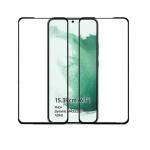 HOBBYTRONICS Smudge Resistance Nano Coating Screen Protector For Samsung S23, Samsung S22 With Installation Kit (Black) (Pack Of 2)