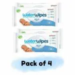 WaterWipes - BioDegradable, 60 Wipes, Pack of 4