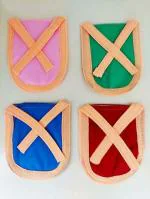 DAIDSUKE (Pack Of 12) Reusable Cotton Water Filter Tap Cover Bag for Home Public Places Drinking Double Layered Medium Size Cloth Water (Multi Color)