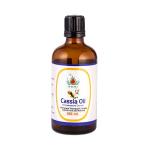 KUNJ Cassia oil (Cinnamomum cassia) 100% Pure & Natural Undiluted Therapeutic Grade. Steam Distilled For Reduce/Muscle Pain, Warming and Uplifting. 100ML