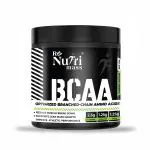 RENUTRIMASS BCAA 2:1:1 Vegan | BCAA Powder| 5 Grams of Amino Acids, Caffeine Free | Pure Powder Pre-Post Workout -250gm