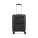 Skybags Skylite Cabin Trolley Bag, 55cm | Small | Hardsided Luggage | Smooth 8-Wheel Suitcase | TSA Lock | Premium Push Button Trolley | Suitcase for travel | 5-Year International Warranty (Black)