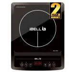 iBELL 10YO Induction Cooktop, 2000 W, Auto Shut Off and Overheat Protection, BIS Certified (Black)