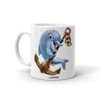 Cheeksy Cartoon Design 19 Printed Coffee Tea Milk Mug 300 Ml Quote | Cartoon | Gift For Couple | Daughter | Birthday | Friends | Sister | Brother | Kids | | Valentine Day | Funky | Set Of 1