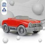 NHR Dinky Toy Car Plastic Die cast Pull & Push Vehicle Racing Toy Cars Play Set Toddlers Car Toys Pullback Mini Cars Toys for Kids up to 3 Years (Multicolour)