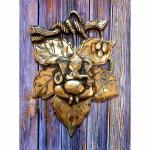 Pranjals house handmade Lord Ganesh on Leaf Wall Hanging 19 x 2 x 27 cm