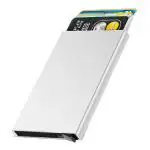 Stealodeal RFID Unisex Credit Card Holder Pop Up Case (Set of 1, Silver)