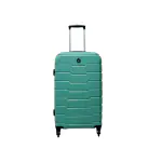 Genex Impact Resistant Polycarbonate 20 Inch Fly Suitcase with 3-Digit Lock Expandable Cabin Suitcase 4 Wheels (Almond Green)